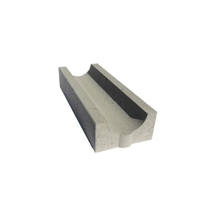 Vesikouru Rudus Kevyt, 500x195x100mm, sileä, harmaa