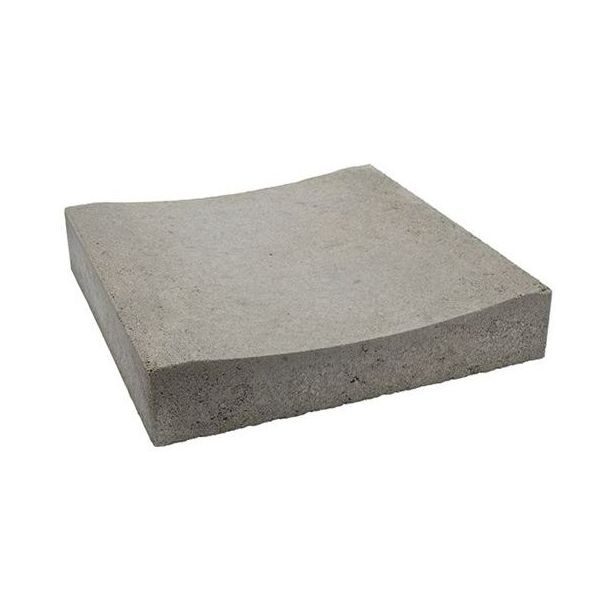 Betonikourulaatta Rudus, 418x420x80mm, sileä, harmaa