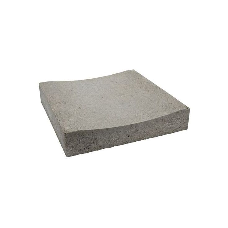 Betonikourulaatta Rudus, 418x420x80mm, sileä, harmaa