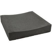 Betonikourulaatta Rudus, 418x420x80mm, sileä, musta