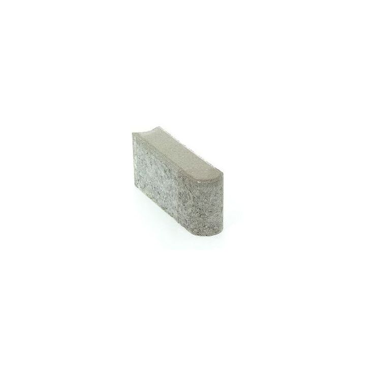 Reunakivi Rudus, 250x80x140mm, sileä, harmaa