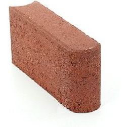 Reunakivi Rudus, 250x80x140mm, sileä, punainen