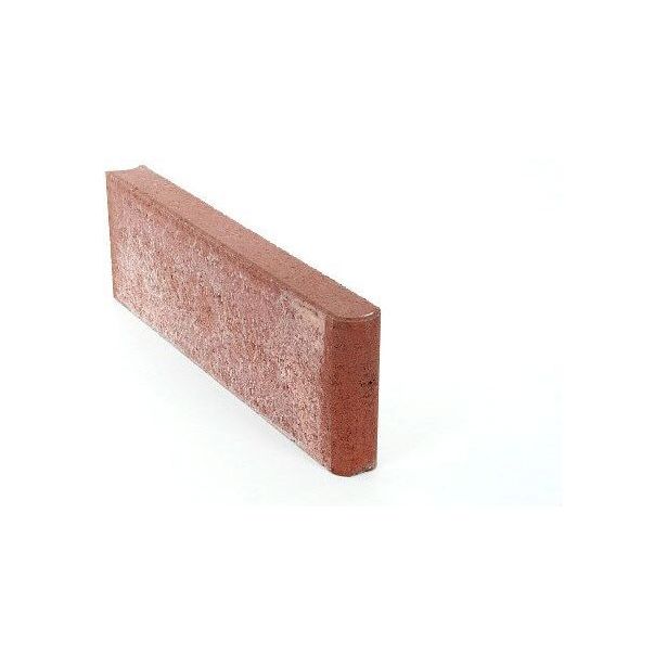 Reunakivi Rudus, 800x80x250mm, sileä, punainen