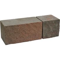 Muurikivi Rudus Antikko, 330x165x165mm, profiloitu, punamusta