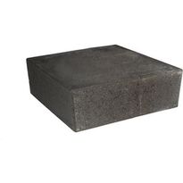 Porraskivi Rudus Askel, 400x420x130mm, sileä, musta