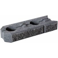Muurikivi Rudus Aitakivi peruspari, 560x200x100mm, sileä, musta