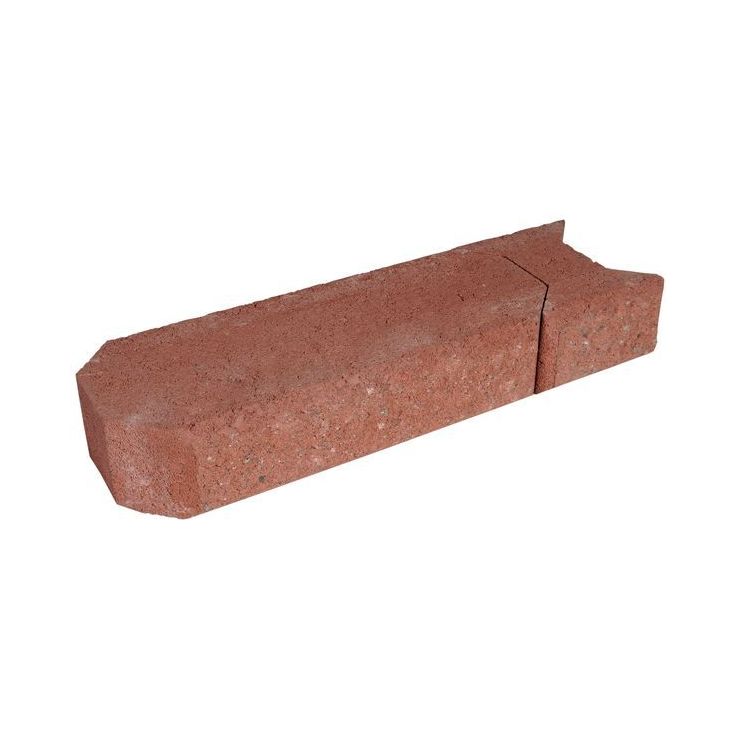 Muurikivi Rudus Aitakivi kansipari, 560x200x100mm, sileä, punainen
