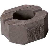 Muurikivi Rudus Aitakivi päätykivi, 200x200x100mm, sileä, ruskea