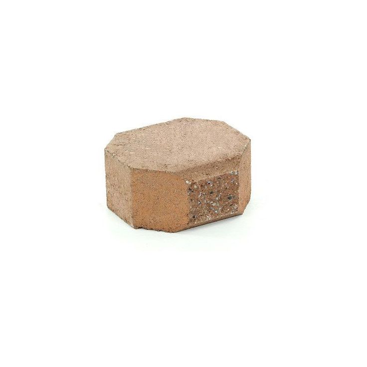 Muurikivi Rudus Aitakivi kansipääty, 200x200x100mm, sileä, hiekanruskea