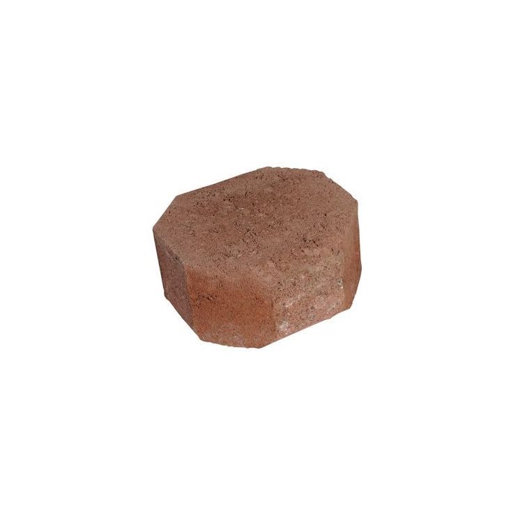 Muurikivi Rudus Aitakivi kansipääty, 200x200x100mm, sileä, punainen