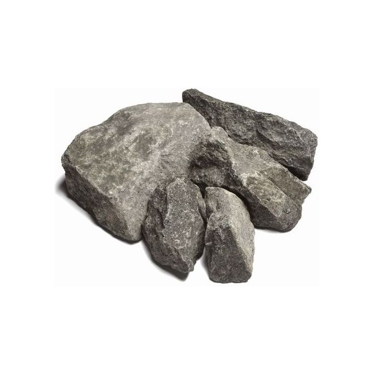 Lohkarekivi Rudus, 2-30kg, musta, 1000 kg/säkki