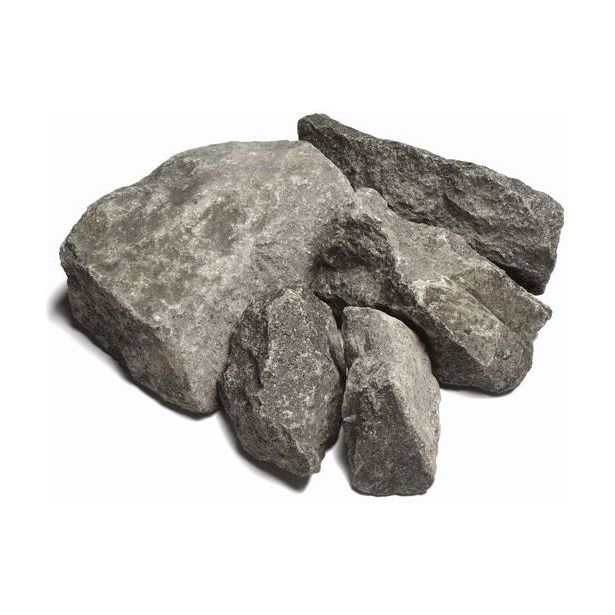 Lohkarekivi Rudus, 2-10kg, musta, 1000 kg/säkki