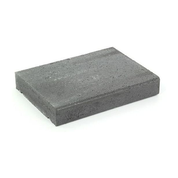 Muurikivi Rudus Paasikko kansikivi, 420x320x70mm, sileä, musta