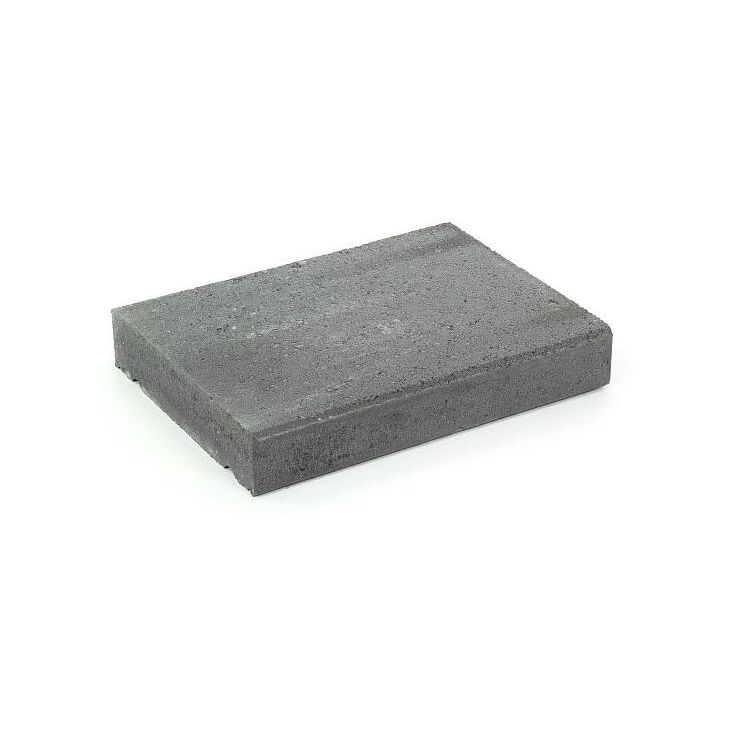 Muurikivi Rudus Paasikko kansikivi, 420x320x70mm, sileä, musta