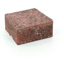 Muurikivi Rudus Muurikko kansikivi, 235x235x100mm, sileä, punamusta