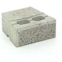 Muurikivi Rudus Muurikko peruskivi, 235x235x100mm, sileä, harmaa