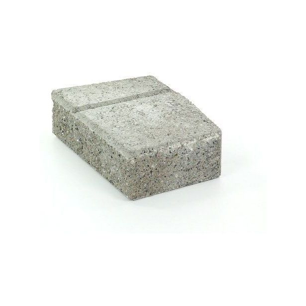 Muurikivi Rudus Muurikko kulmakivi, 352x235x100mm, sileä, harmaa