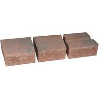 Muurikivi Rudus Muurikko kaarrekivet, 235x235x100mm, sileä, punamusta