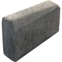 Upotettava madalluskivi Rudus JL10, 300&gt;240mm, oikea, 500x110mm, sileä, harmaa