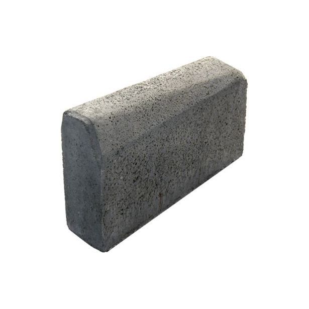 Upotettava madalluskivi Rudus JL10, 300>240mm, oikea, 500x110mm, sileä, harmaa