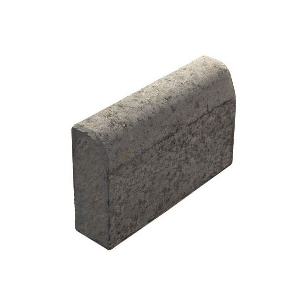 Upotettava reunakivi Rudus J2, suora, 500x110x300mm, sileä, harmaa