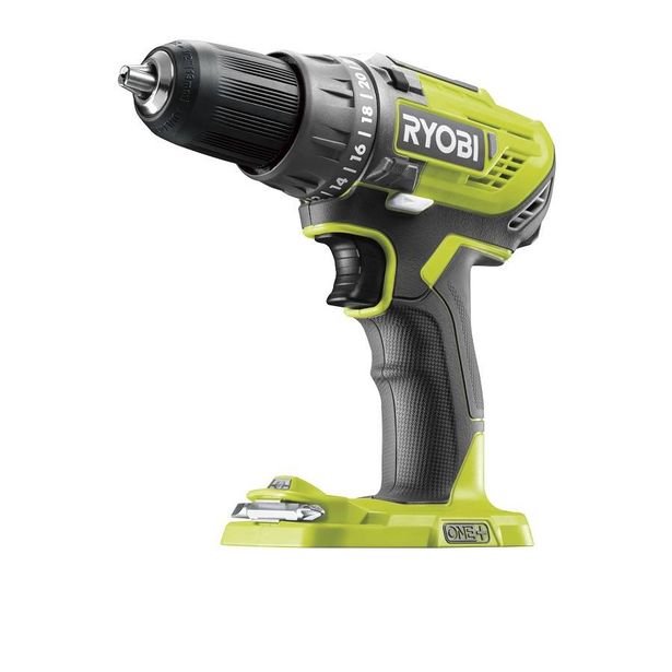 Akkuporakone Ryobi ONE+ R18DD3-0, 18V, ilman akkua