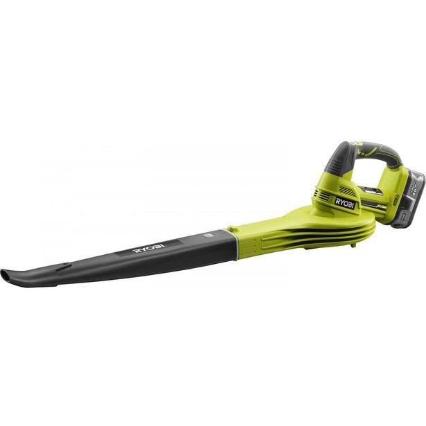 Akkulehtipuhallin Ryobi RBL1820S40F, 18V, 4.0Ah akulla