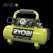 Kompressori Ryobi ONE+ R18AC-0, 3.8 L säiliö, 18V, ilman akkua