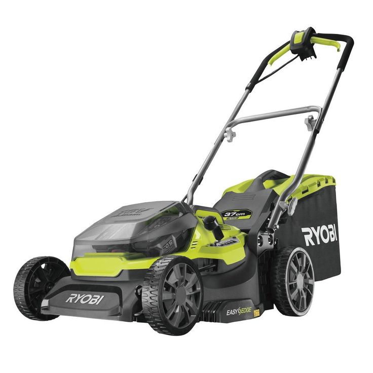 Hybridiruohonleikkuri Ryobi ONE+ RY18LMH37A-225, 275m², 18V/230V, 2x2.5Ah akuilla