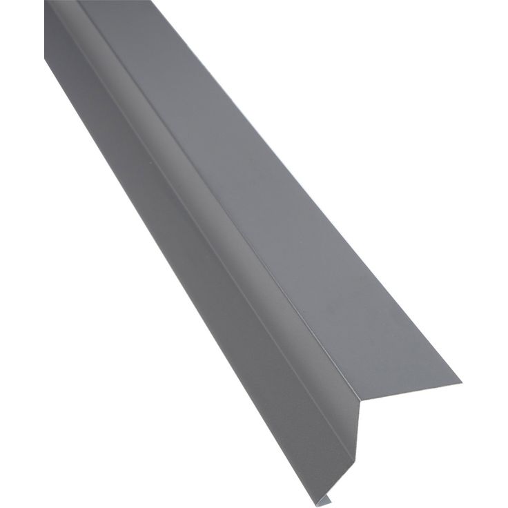 Reunapelti Keraplast, 30+55x1250mm, 90°, tummanharmaa RR23 + täytepala
