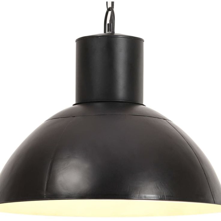 Riippuvalaisin 25 w syvä musta pyöreä 48 cm e27_1