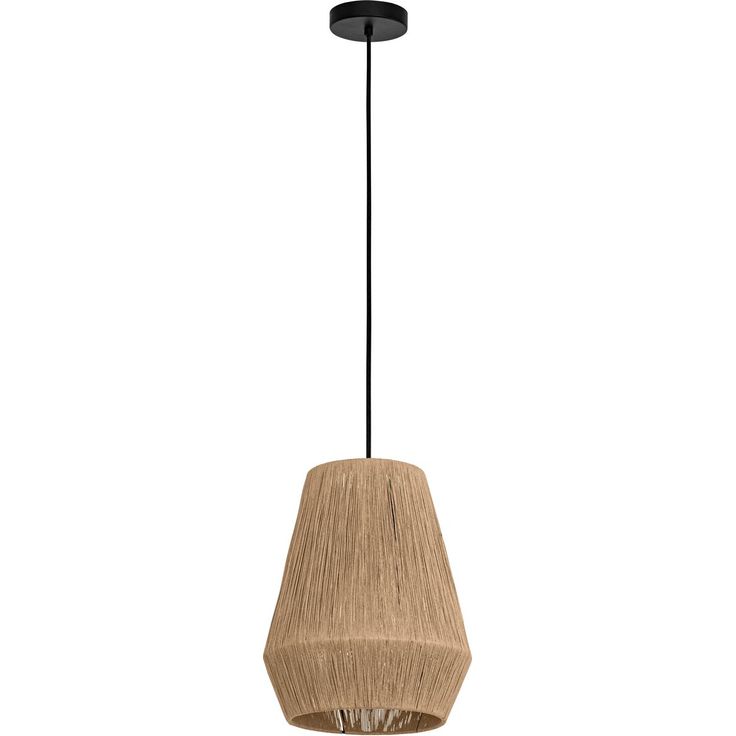 Riippuvalaisin Eglo Alderney 40W Ø30cm ruskea musta