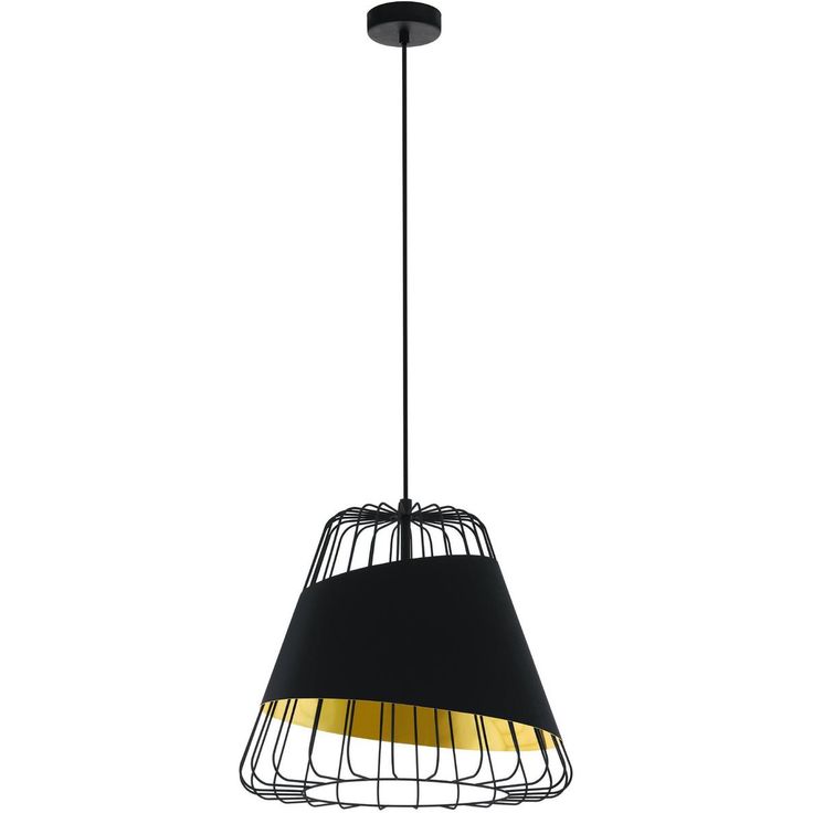 Riippuvalaisin Eglo Austell Ø43cm E27 musta