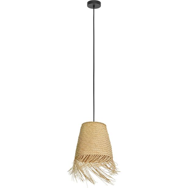 Riippuvalaisin Eglo Aycliffe 40W Ø30cm rottinki musta