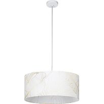 Riippuvalaisin Eglo Bucamaranga, 40W, Ø53cm, valkoinen/kulta