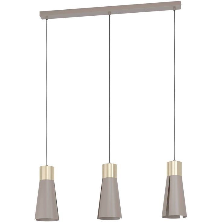 Riippuvalaisin Eglo Losalomas 3-osainen GU10 ruskea