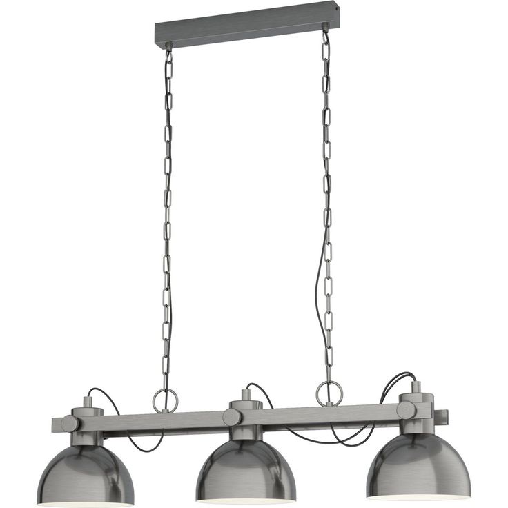 Riippuvalaisin Eglo Lubenham 1 90cm antiikkinikkeli/kerma