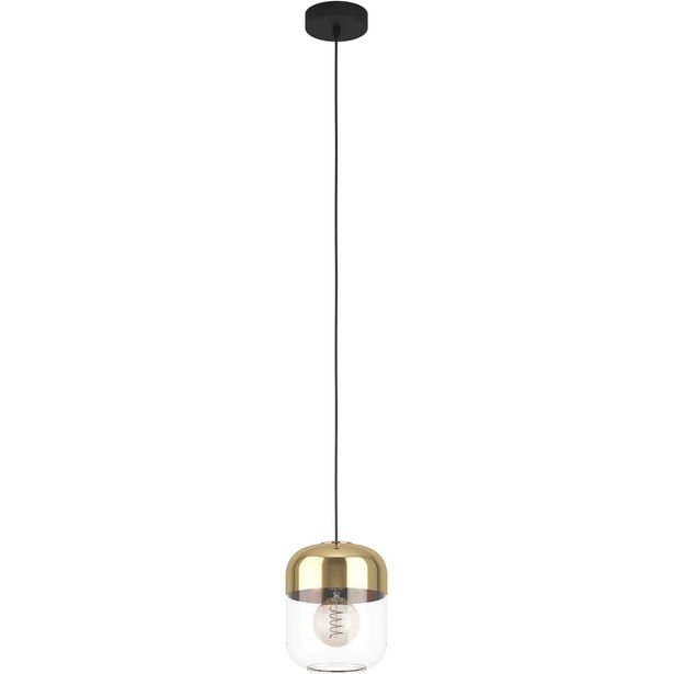 Riippuvalaisin Eglo Maryvilla 40W Ø17cm kulta musta