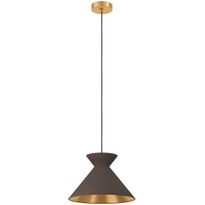 Riippuvalaisin Eglo Nastasia, 40W, Ø38cm, cappuccino/messinki