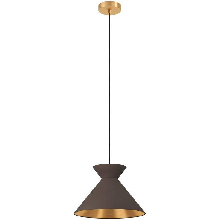 Riippuvalaisin Eglo Nastasia 40W Ø38cm cappuccino messinki