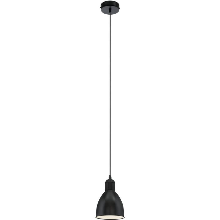 Riippuvalaisin Eglo Priddy Ø15,5cm musta