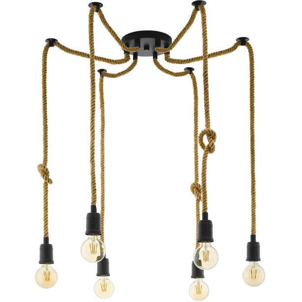 Riippuvalaisin Eglo Rampside Ø18cm musta