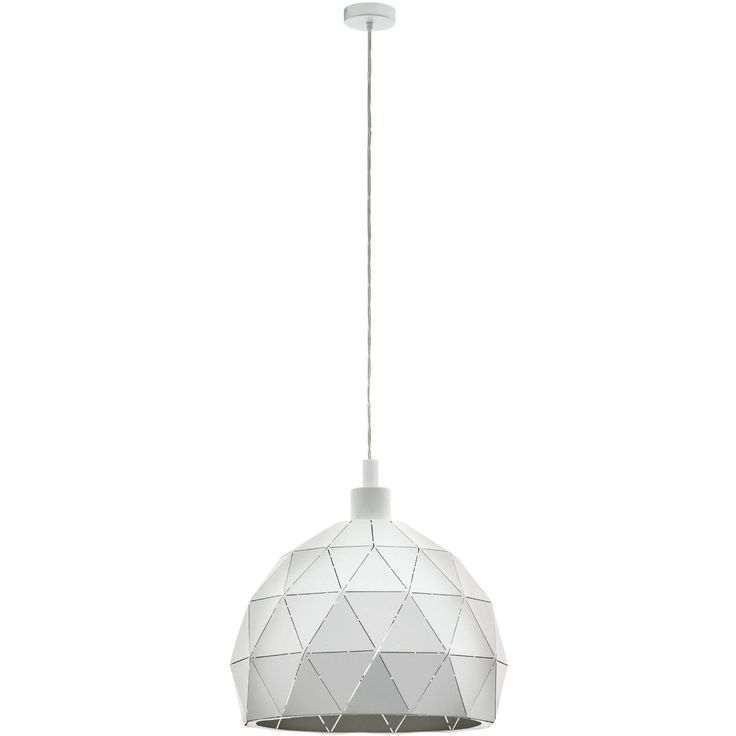 Riippuvalaisin Eglo Roccaforte Ø30cm E27 valkoinen