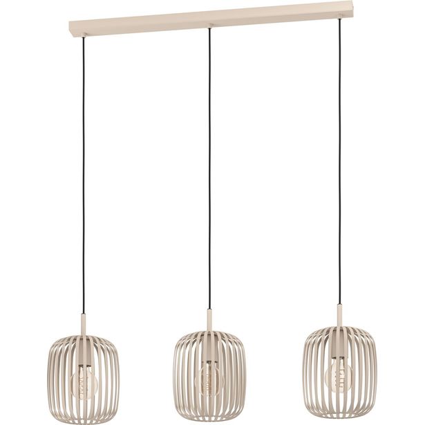 Riippuvalaisin Eglo Romazzina 3-osainen 90x20cm eri värejä
