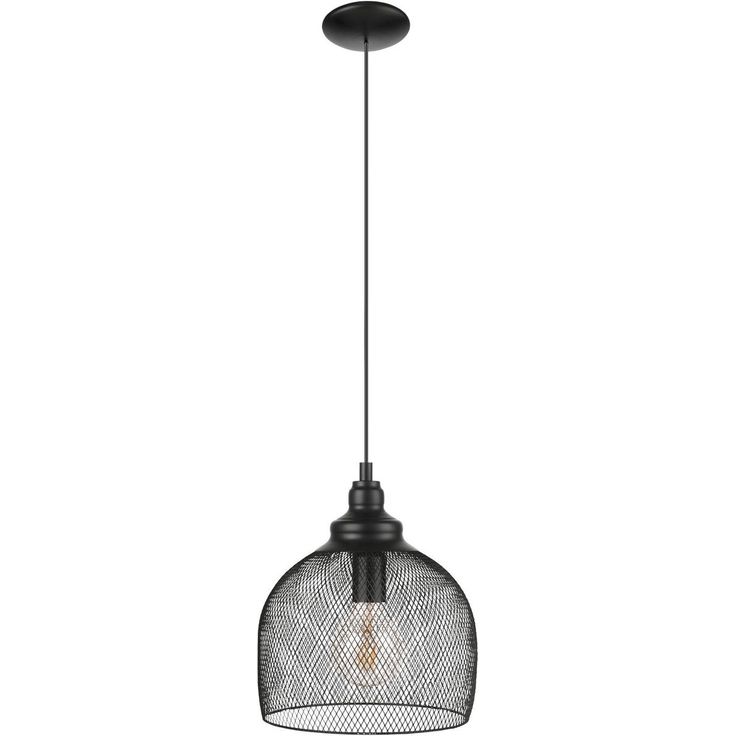 Riippuvalaisin Eglo Straiton Ø28cm E27 musta