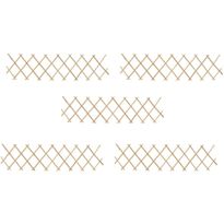 Ristikkoaidat 5 kpl kuusipuu 180x30 cm