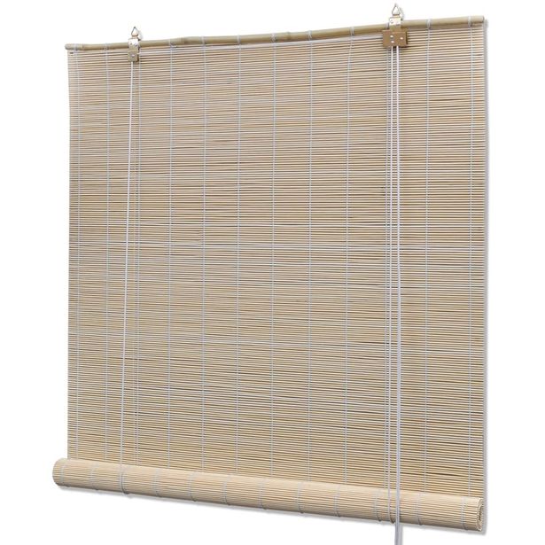 Rullaverho bambu 100x220 cm luonnollinen_1