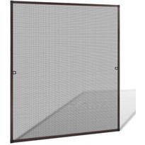 Ruskea hyönteisverkko ikkunaan 130 x 150 cm