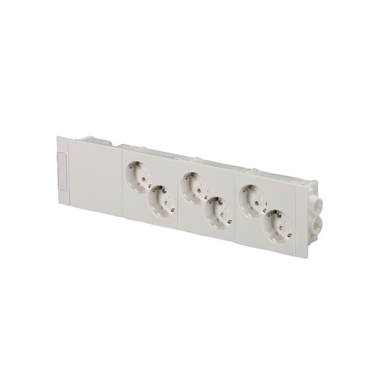 Kanavapistorasia ABB ProDuct - 6S/16A/IP20 Kytk. valkoinen