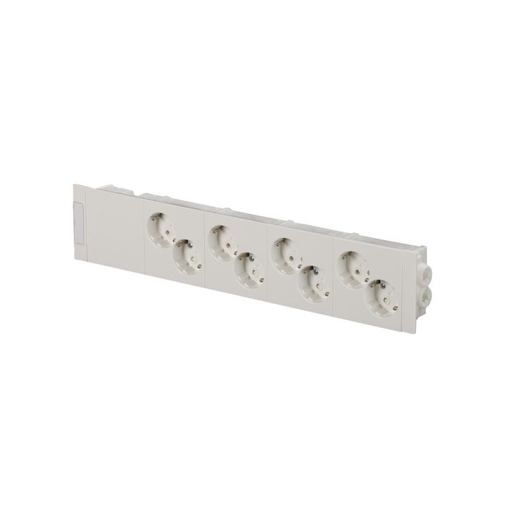 Kanavapistorasia ABB ProDuct - 8S/16A/IP20 Esikytk. valkoinen